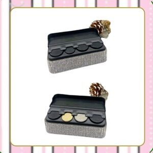 Coin Storage Box -  Rhinestone Details (1 pcs)
